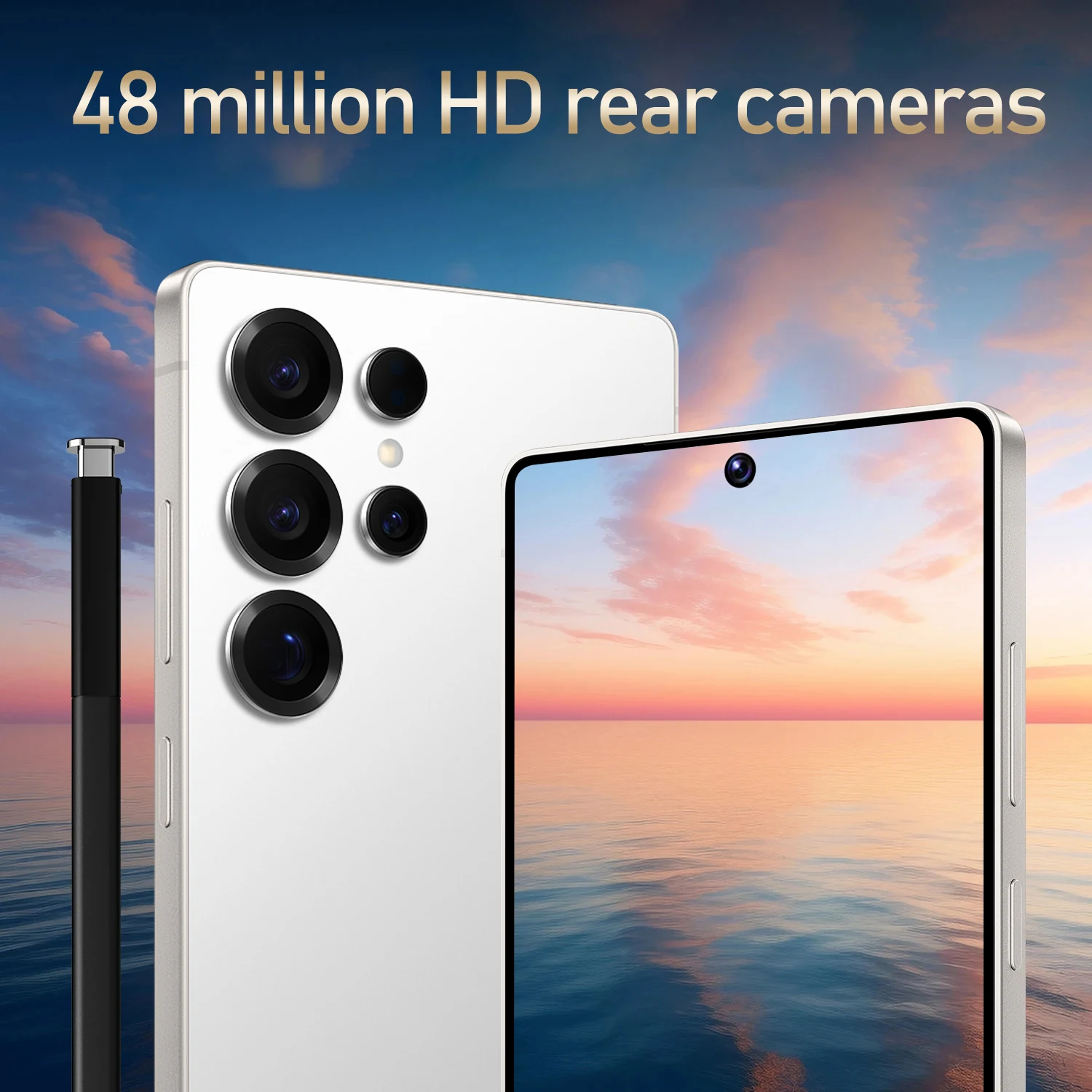 Global Version S25 Ultra Smartphone Android,6.8 inch,12GB RAM,512GB ROM,Dual SIM,Mobile phone,Google Play Store,24+48MP,6800mAh - Image 4