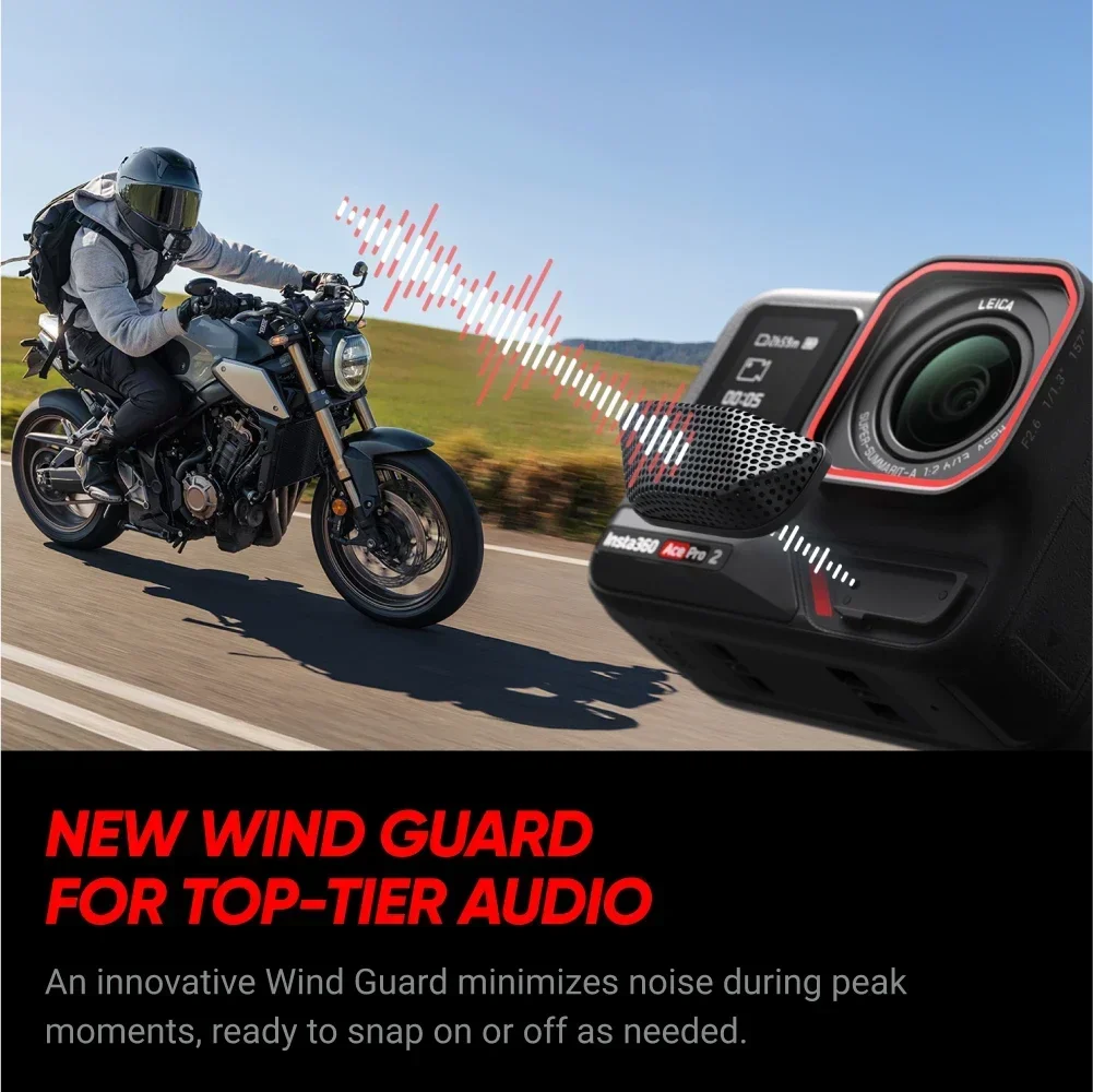 Insta360 ACE PRO 2 360° Camera 8K Video Modes Mini Tripod 128GB Bundle Dual Battery Get-Set Bundle (Mini 2-in-1 Tripod + 128GB) - Image 6