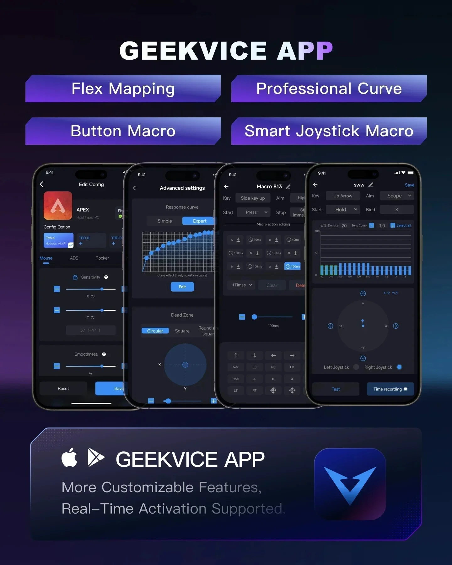 AIMZENIX AX600 MONSTER Pro Keyboard & Mouse Adapter for PS5/PS4/Xbox Series X|S/Xbox One/Switch - Supports 3.5mm Headset & Mobil - Image 2